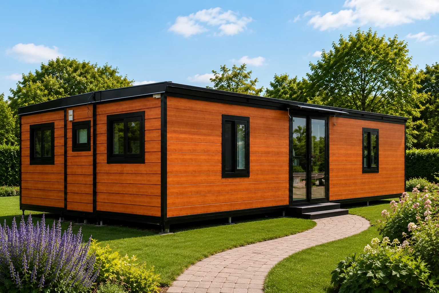 12M Portable Granny Flat with 3 Bedrooms — interior view 1