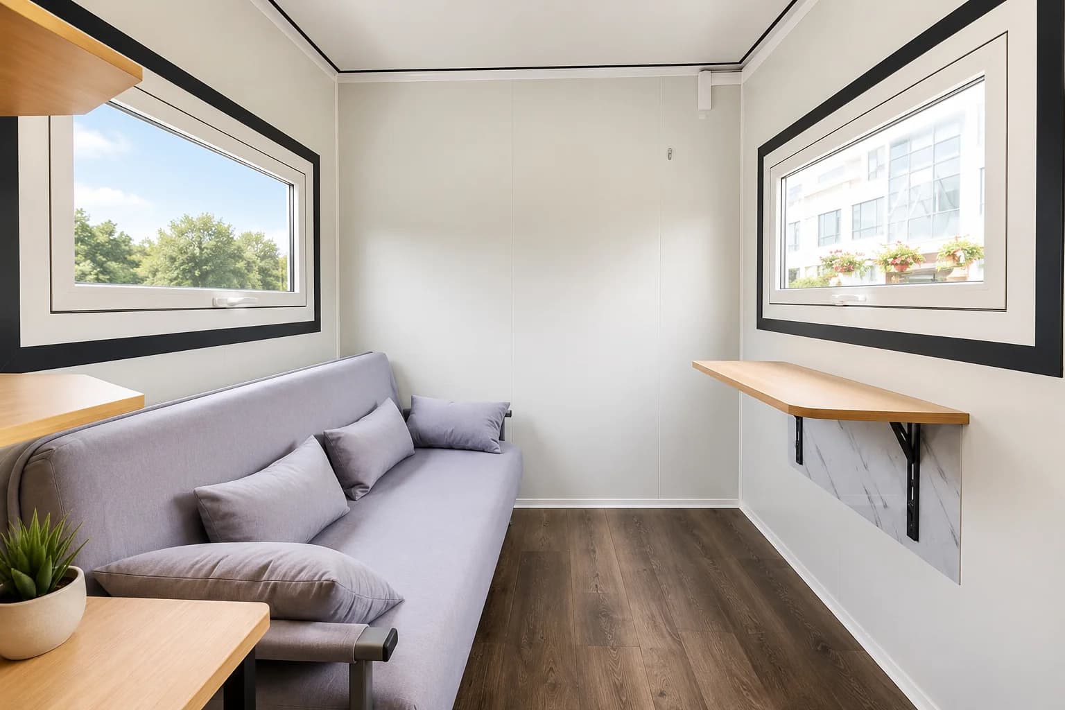 13FT Container Office — interior view 2