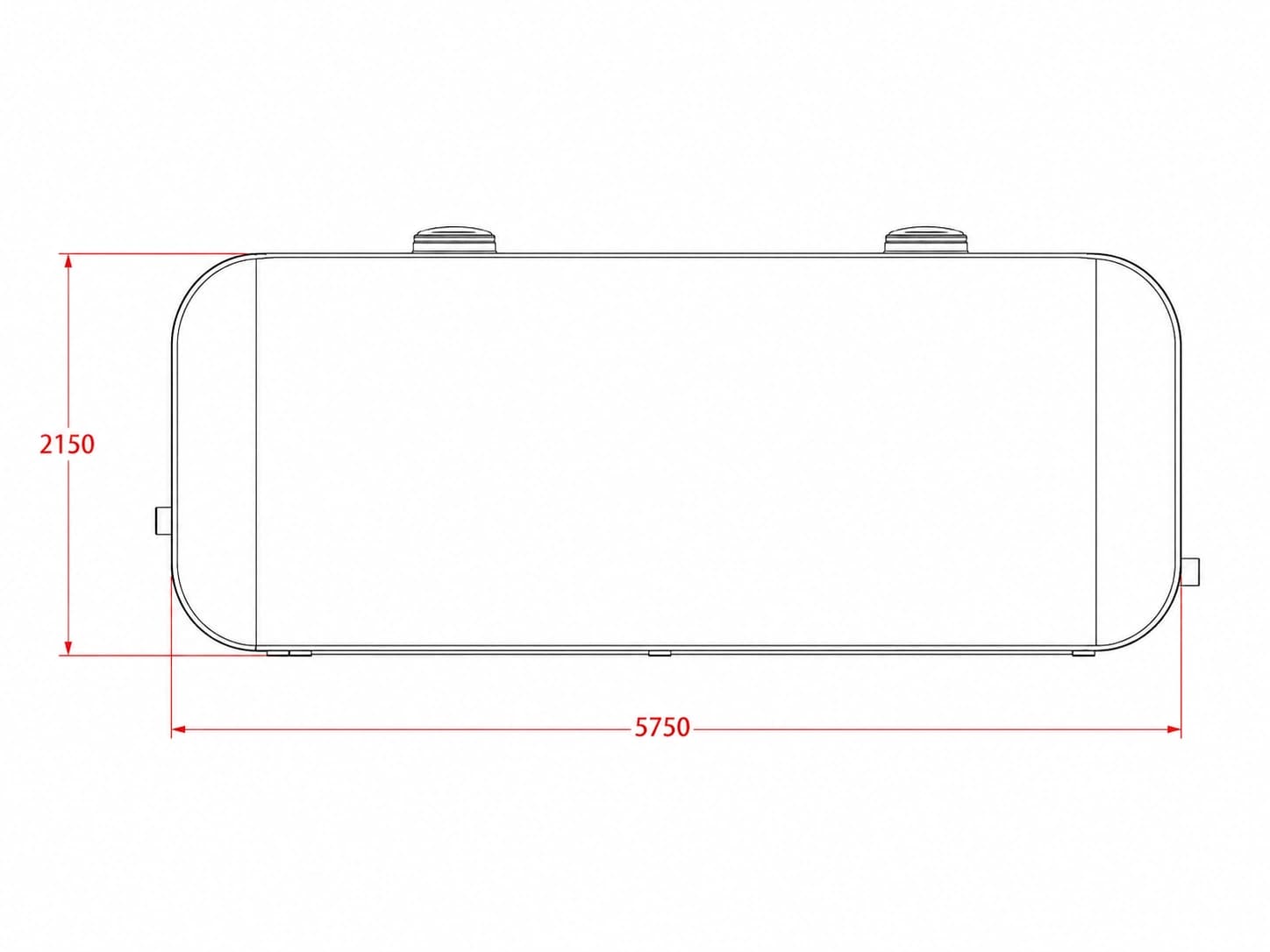 6m Backyard Office Pod floor plan 3
