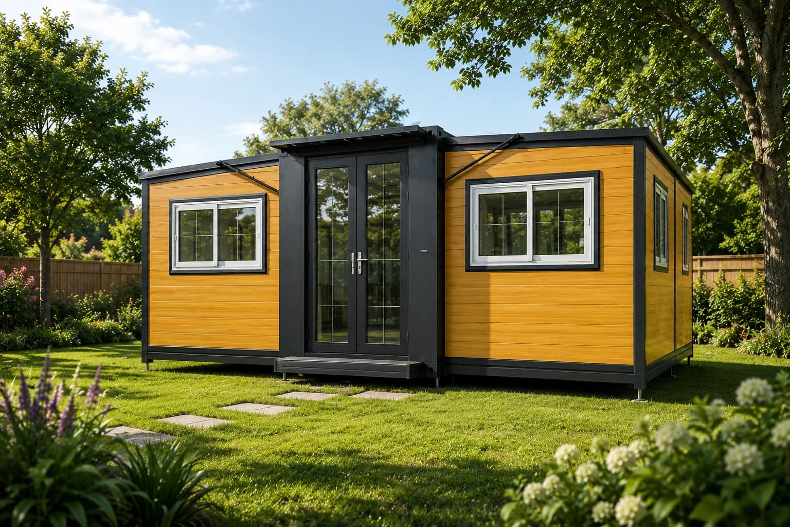 6M Container Home - Open Space — interior view 2